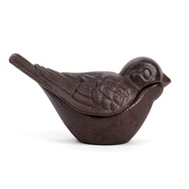 Caché clé oiseau en fonte