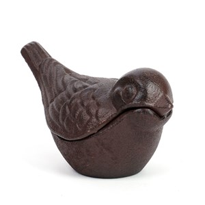 Caché clé oiseau en fonte