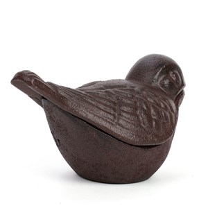 Caché clé oiseau en fonte