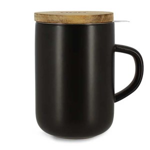 Tisanière Juliet en grès 475ml Noir