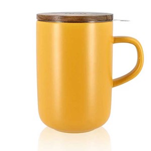Tisanière Juliet en grès 475ml Jaune