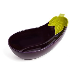 Coupelle de table en dolomite aubergine