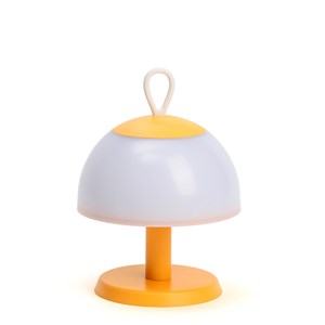 Lampe Joti nomade et rechargeable à poser ou à suspendre Jaune