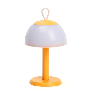 Lampe Joti nomade et rechargeable à poser ou à suspendre Jaune