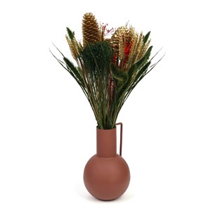 Grand bouquet de fleurs séchées esprit champêtre