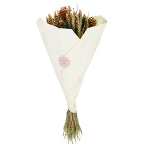 Grand bouquet de fleurs séchées esprit champêtre