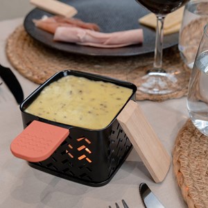 Appareils cuisson raclette à la bougie chauffe-plat duo sans électricité