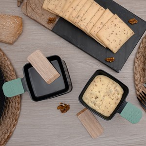 Appareils cuisson raclette à la bougie chauffe-plat duo sans électricité