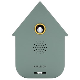 Maison d'accueil murale avec détecteur de mouvement oiseau chantant