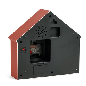 Horloge murale chat en forme de maison 24,9 cm Karlsson