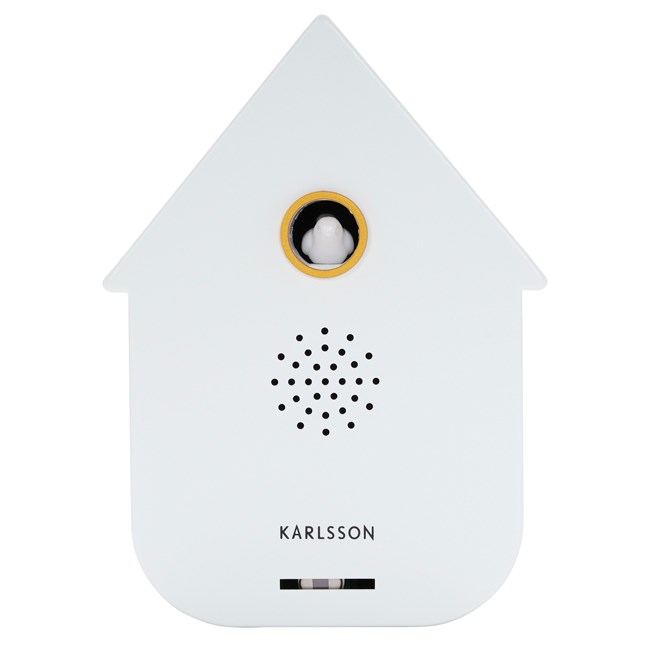 Maison d'accueil murale avec détecteur de mouvement oiseau chantant