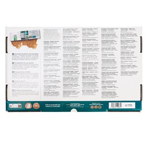 Coffret 52 sachets de graines aromatiques fleurs légumes Radis et Capucine