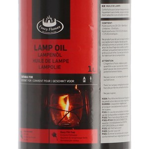 Flacon d'huile à lampe incolore 1 L