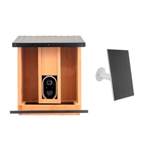 Mangeoire à oiseaux solaire caméra Full HD Birdcam TX-165 Technaxx