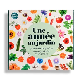 Coffret 40 sachets de graines reproductibles pour les jardiniers