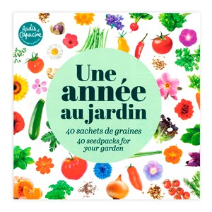 Coffret 40 sachets de graines reproductibles pour les jardiniers