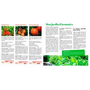 Coffret 40 sachets de graines reproductibles pour les jardiniers