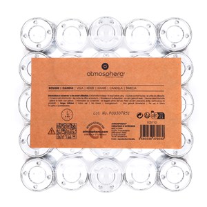 50 bougies chauffe-plat en paraffine environ 4 heures de combustion