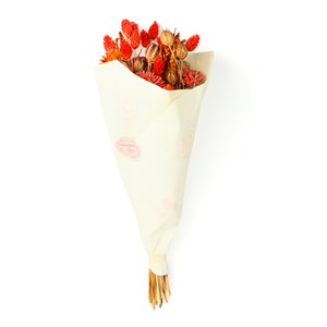 Petit bouquet de fleurs séchées Orange