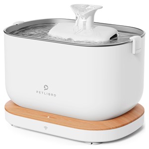 Fontaine à eau connectée pour animaux double filtration 2,5L Petlibro