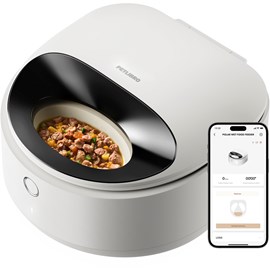 Distributeur connecté automatique aliments humides pour animaux Petlibro