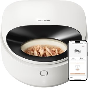 Distributeur connecté automatique aliments humides pour animaux Petlibro