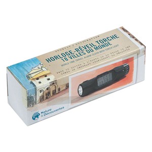 Horloge-réveil torche