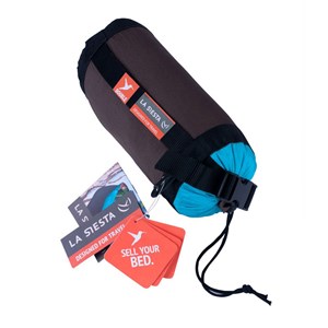 Hamac voyage Colibri double turquoise
