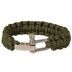 Bracelet de survie kaki