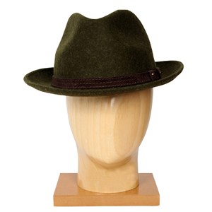 Chapeau en feutre Trentin vert 60