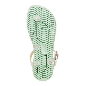 Sandales vert d'eau