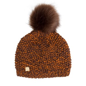 Bonnet Ice chiné orange