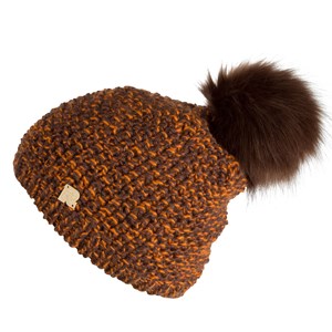 Bonnet Ice chiné orange
