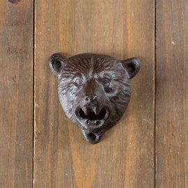 Décapsuleur Ours Grizzly en fonte