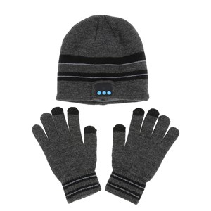 Bonnet bluetooth® et gants tactiles