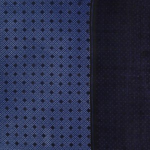 Écharpe Quadrus bleu nuit