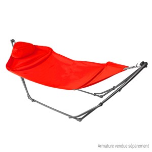Toile pour hamac autoportant rouge