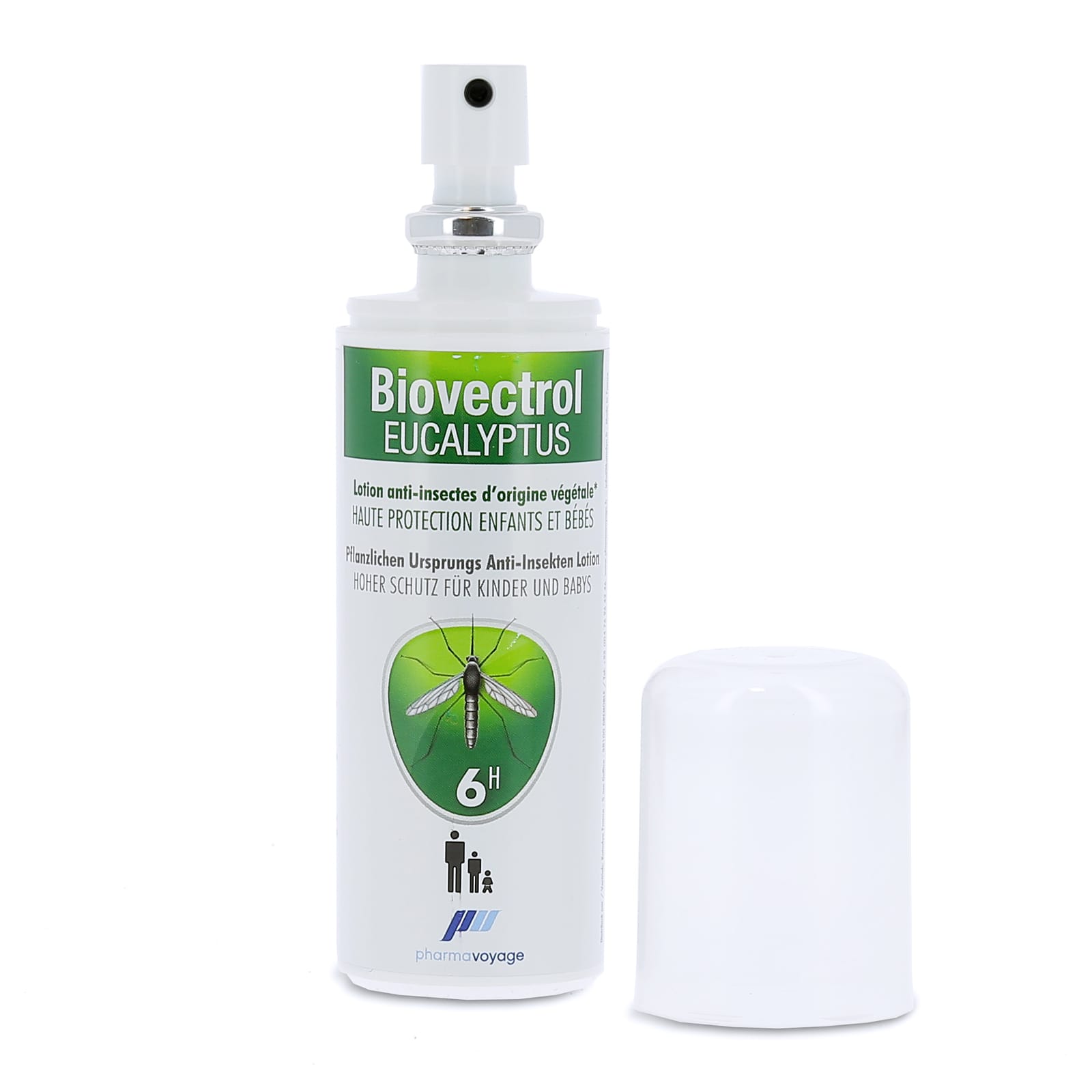 Spray répulsif anti-insectes Biovectrol Eucalyptus Pharmavoyage