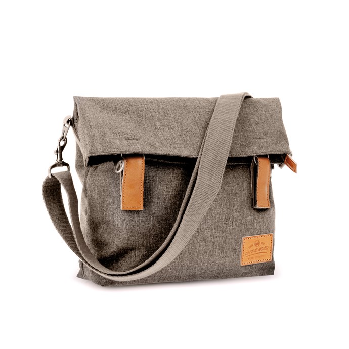 Besace 2 en 1 grise | Nature & D?�couvertes