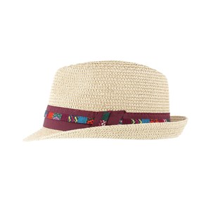 Chapeau Don Machu bordeaux 55