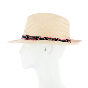 Chapeau colombien à ruban Wayuu 56