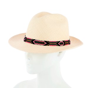 Chapeau colombien à ruban Wayuu