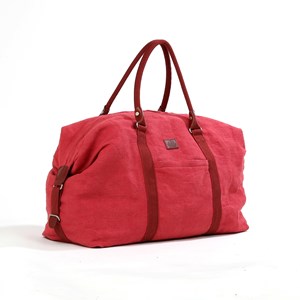 Sac week-end framboise