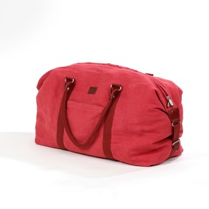 Sac week-end framboise