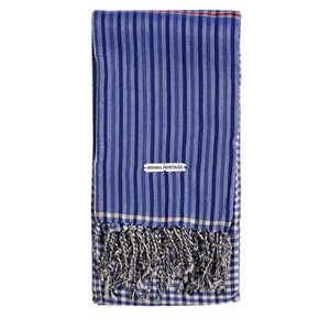 Foulard Krama Heritage Bleu