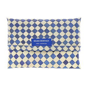 Foulard Krama Heritage Bleu