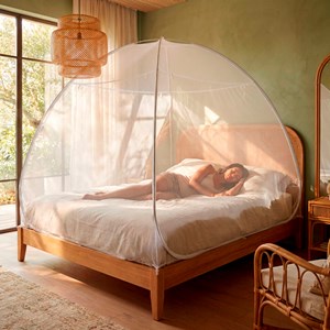 Moustiquaire de lit pop-up autoportante