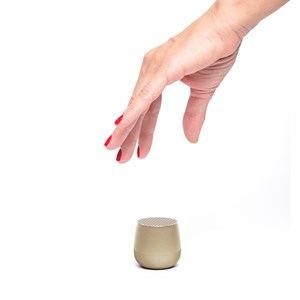Enceinte Bluetooth dorée Mino