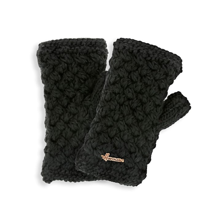 Gants Demi-Doigts Pour Femmes En Spandex Sans Doigts Mitaines