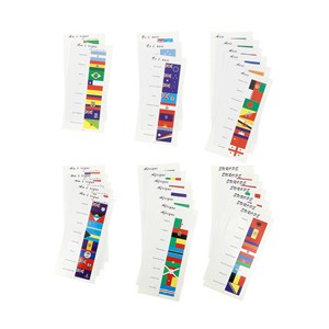 Kit drapeaux du monde